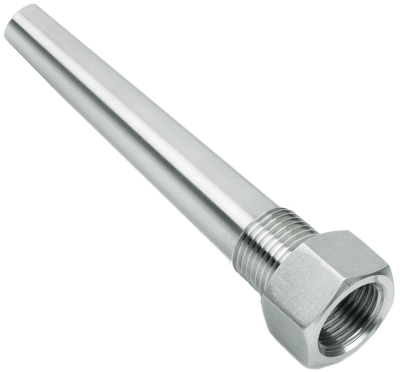 Tel-Tru Heavy Duty Threaded Thermowell, Model 260TWH